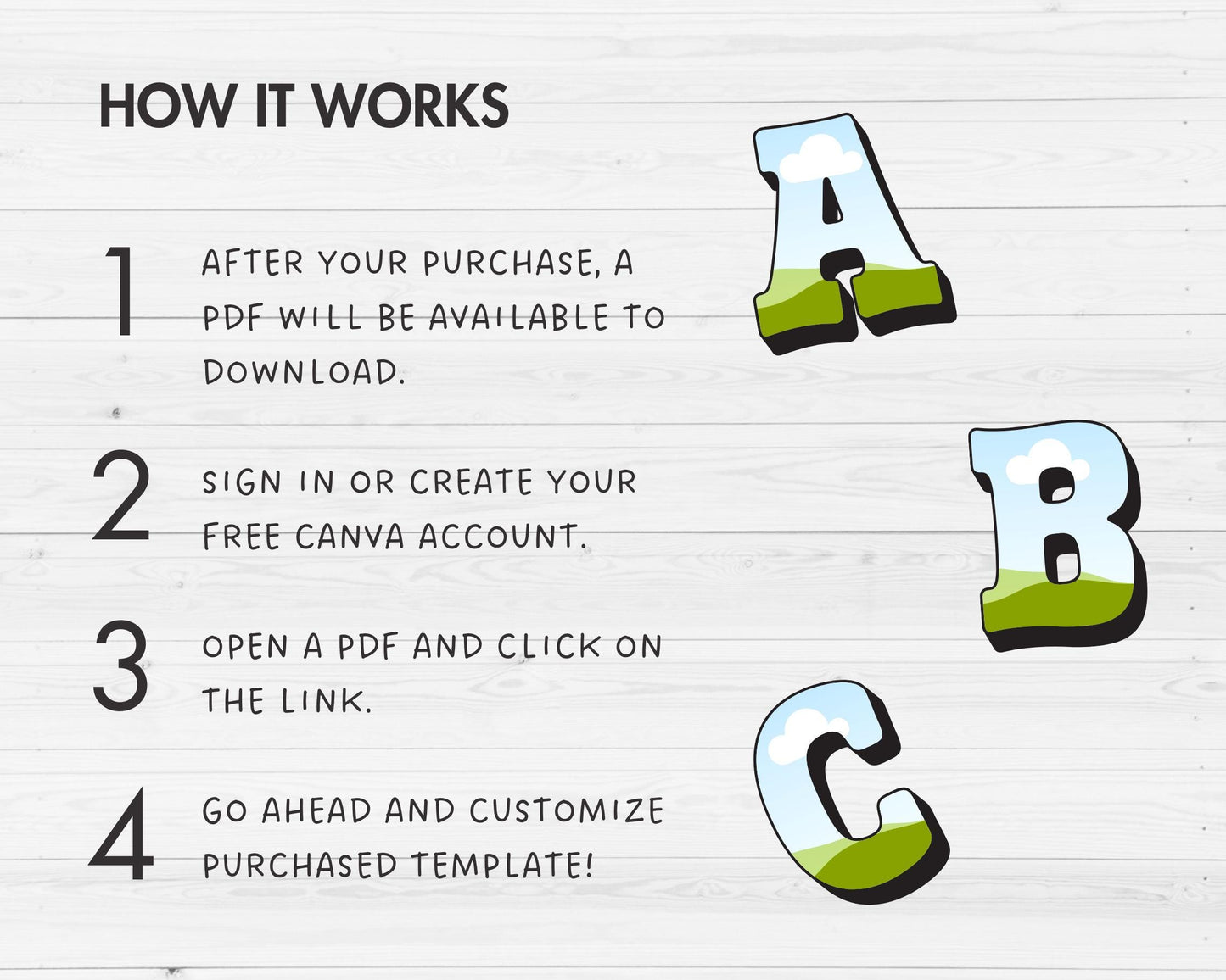 Design Your Own Western Doodle Letters Canva, Uppercase Alphabet Canva Template, Drag and Drop, Editable Canva Font, Cowboy Letters PNG
