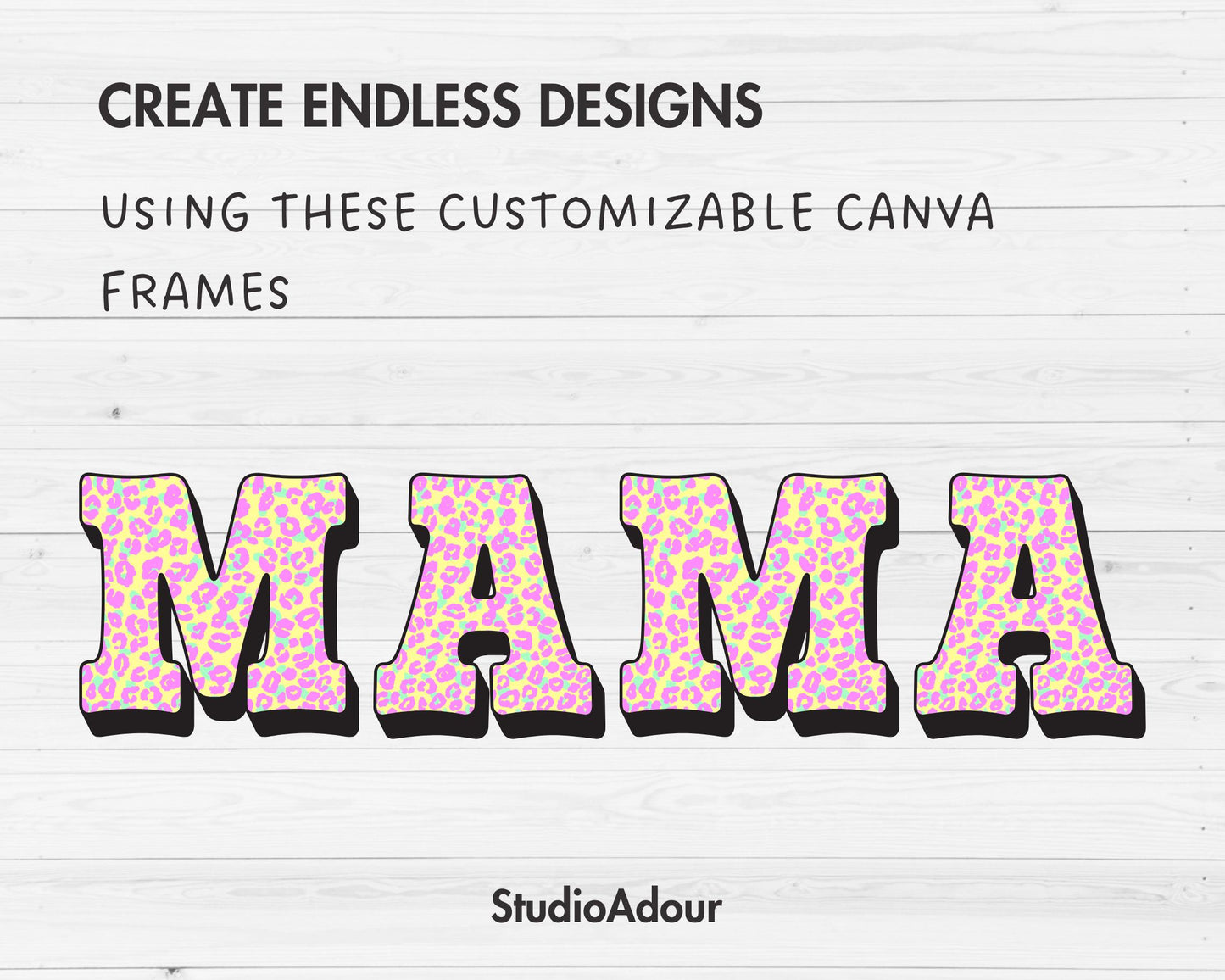 Design Your Own Western Doodle Letters Canva, Uppercase Alphabet Canva Template, Drag and Drop, Editable Canva Font, Cowboy Letters PNG
