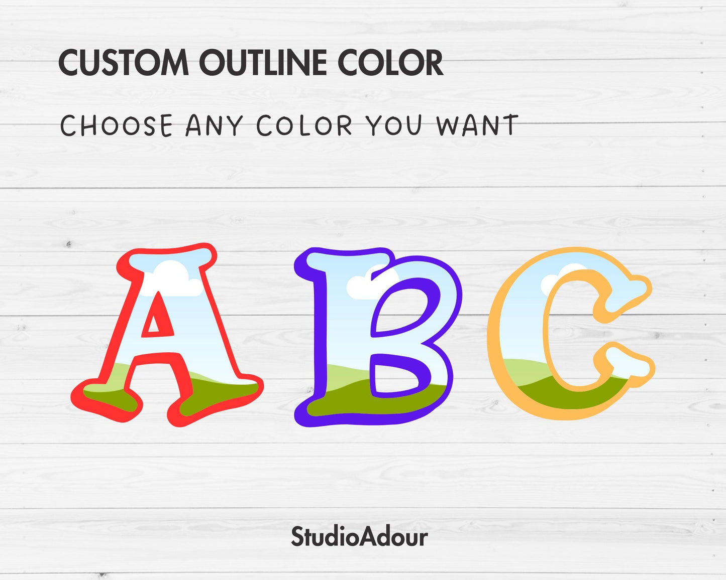 Design Your Own Canva Letters, Canva Letters Template, Editable Alphabet, DIY Letters & Numbers PNG, Retro Letters, Vintage Alphabet Canva