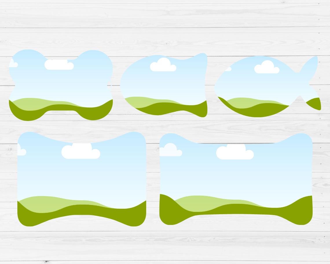 Pet Feeding Mat Editable Canva Template, Easy Drag and Drop, Dog & Cat Feeding Placemat Sublimation Template, Canva Frames Bundle, Food Mat