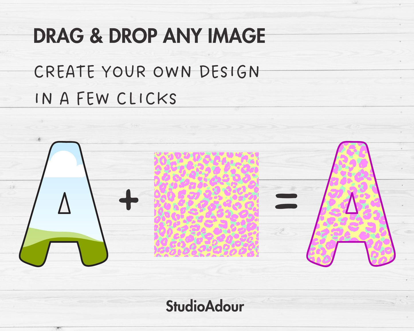 Design Your Own Doodle Letters on Canva, Doodle Alphabet Canva Template, Drag and Drop, Editable Canva Font, Canva Frames Bundle, Letter PNG