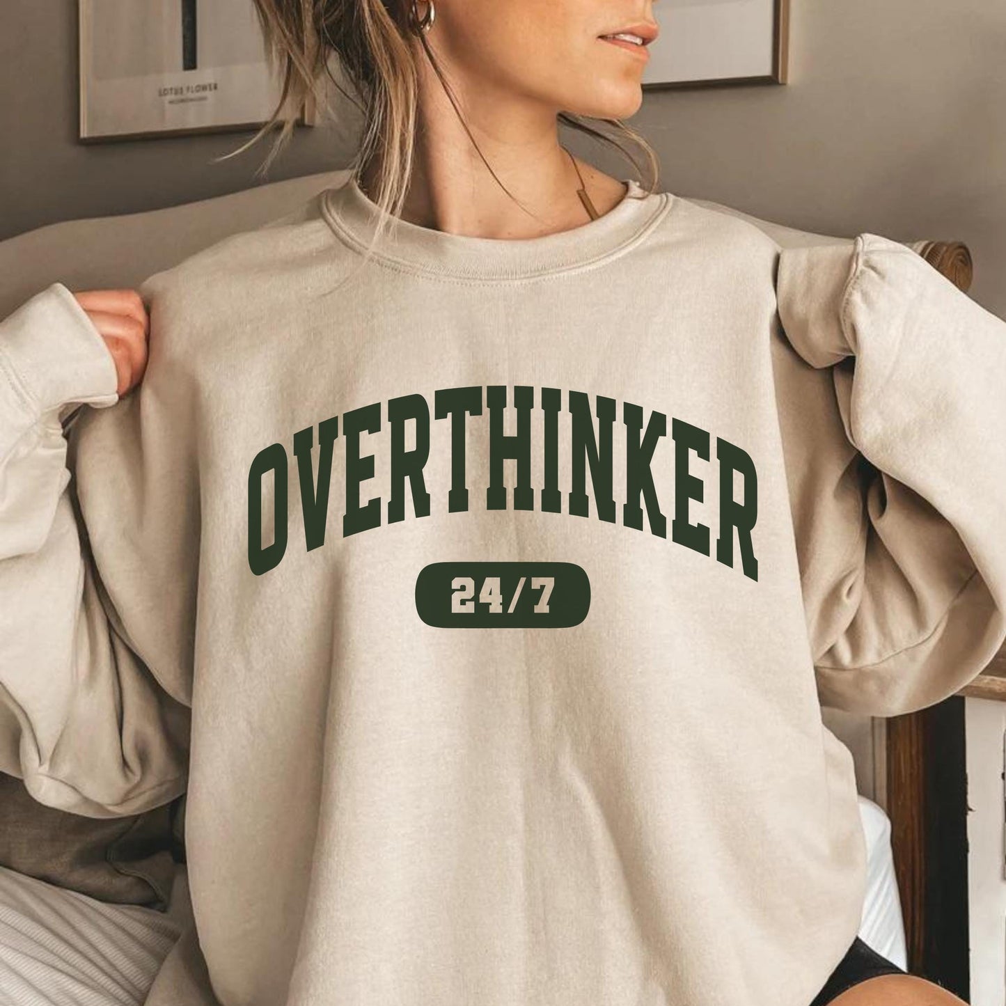 Overthinker Svg, Varsity Overthinker PNG, Funny T-Shirt, Motivational Svg, Mental Health, Cricut Svg, Sublimation Design, Commercial Use