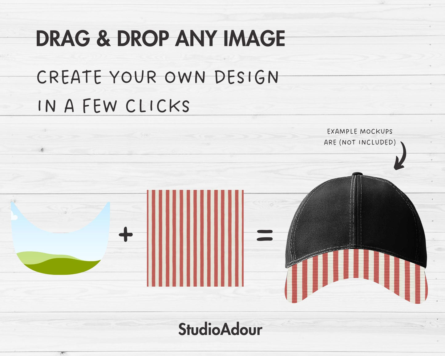 Hat Brim Editable Canva Template, Easy Drag and Drop, Baseball Cap Brim Sublimation Template, Blank Hat Canva Template, Canva Frames Bundle