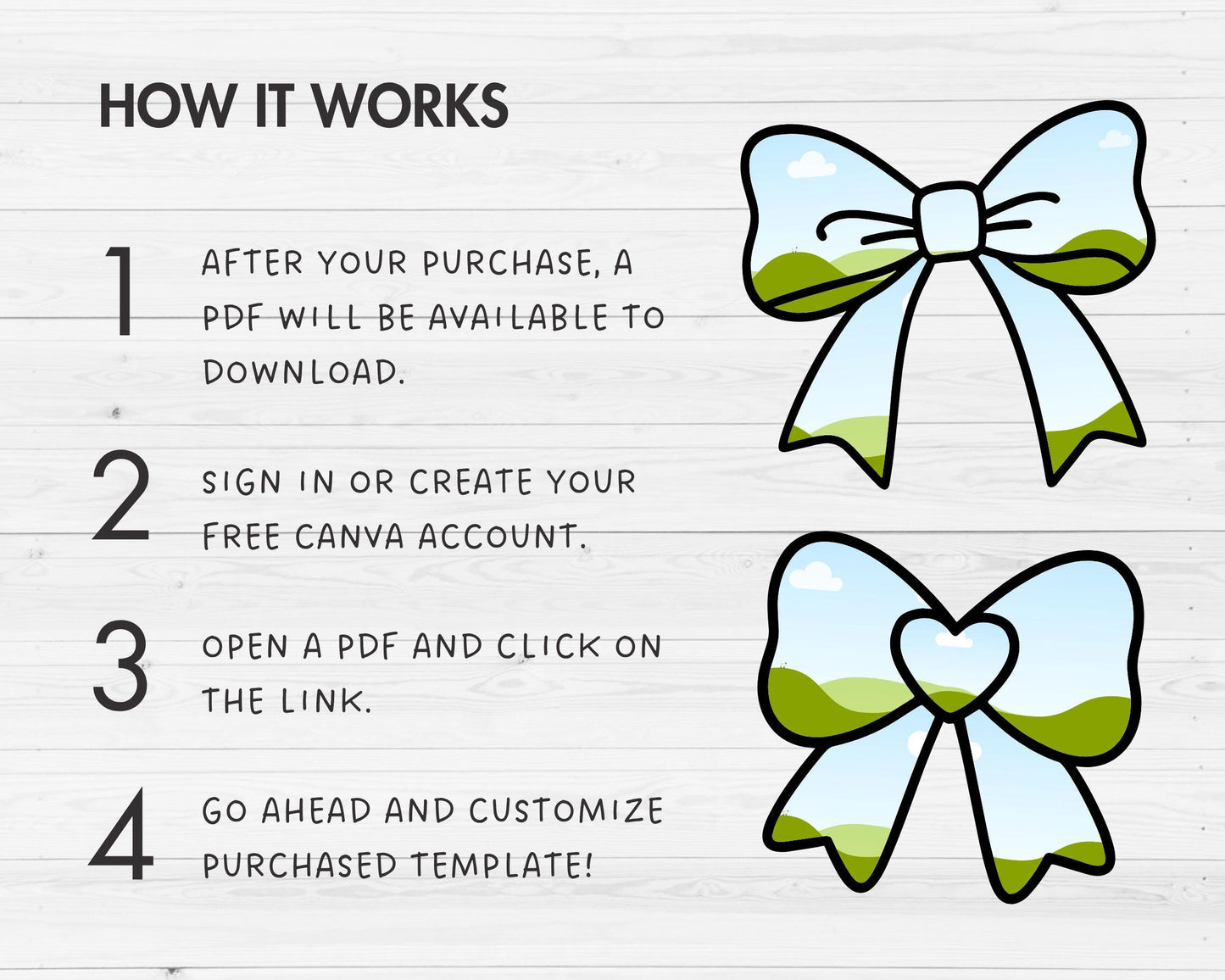 Bow Editable Canva Template, Coquette Bow Canva Frames, Easy Drag and Drop, Sublimation Template, Ribbon Bow Template, Canva Frames Bundle