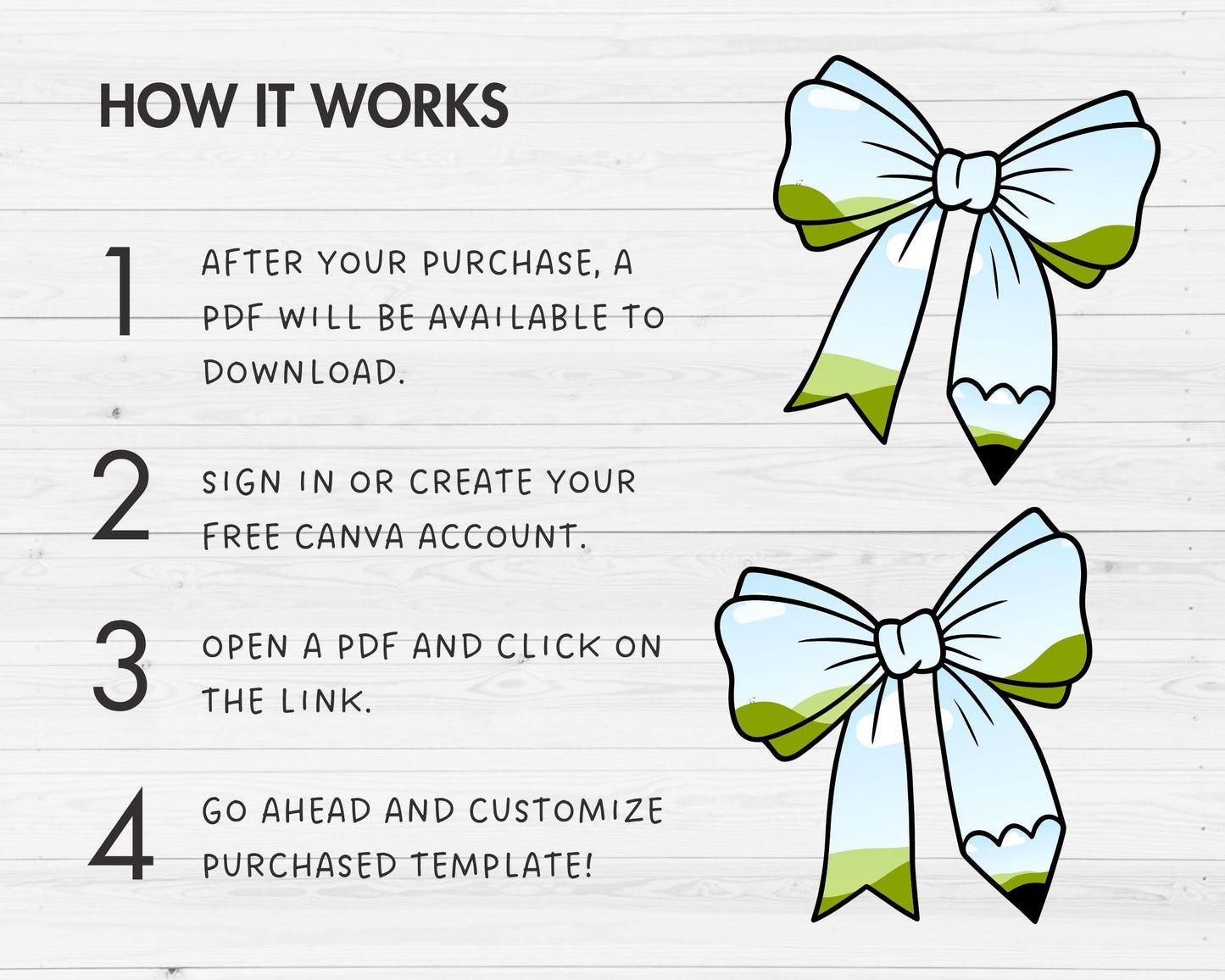 Pencil Coquette Bow Editable Canva Template, Easy Drag and Drop, Coquette Bow Sublimation, Bow Canva Frame, Teacher Shirt, Back to School