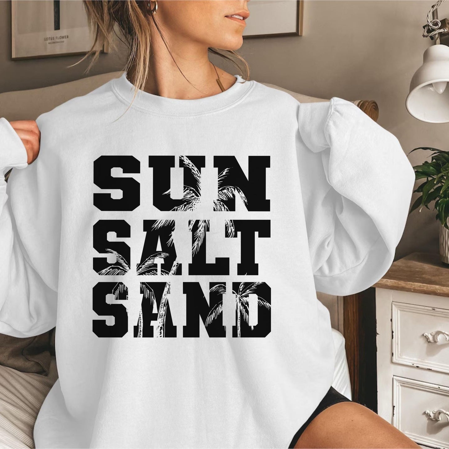 Sun Salt Sand Svg, Sun Salt Sand PNG, Svg, Retro Varsity Svg, Retro Summer Vibes Shirt, Sublimation Design, Vacation Shirt, Trendy Beach Svg