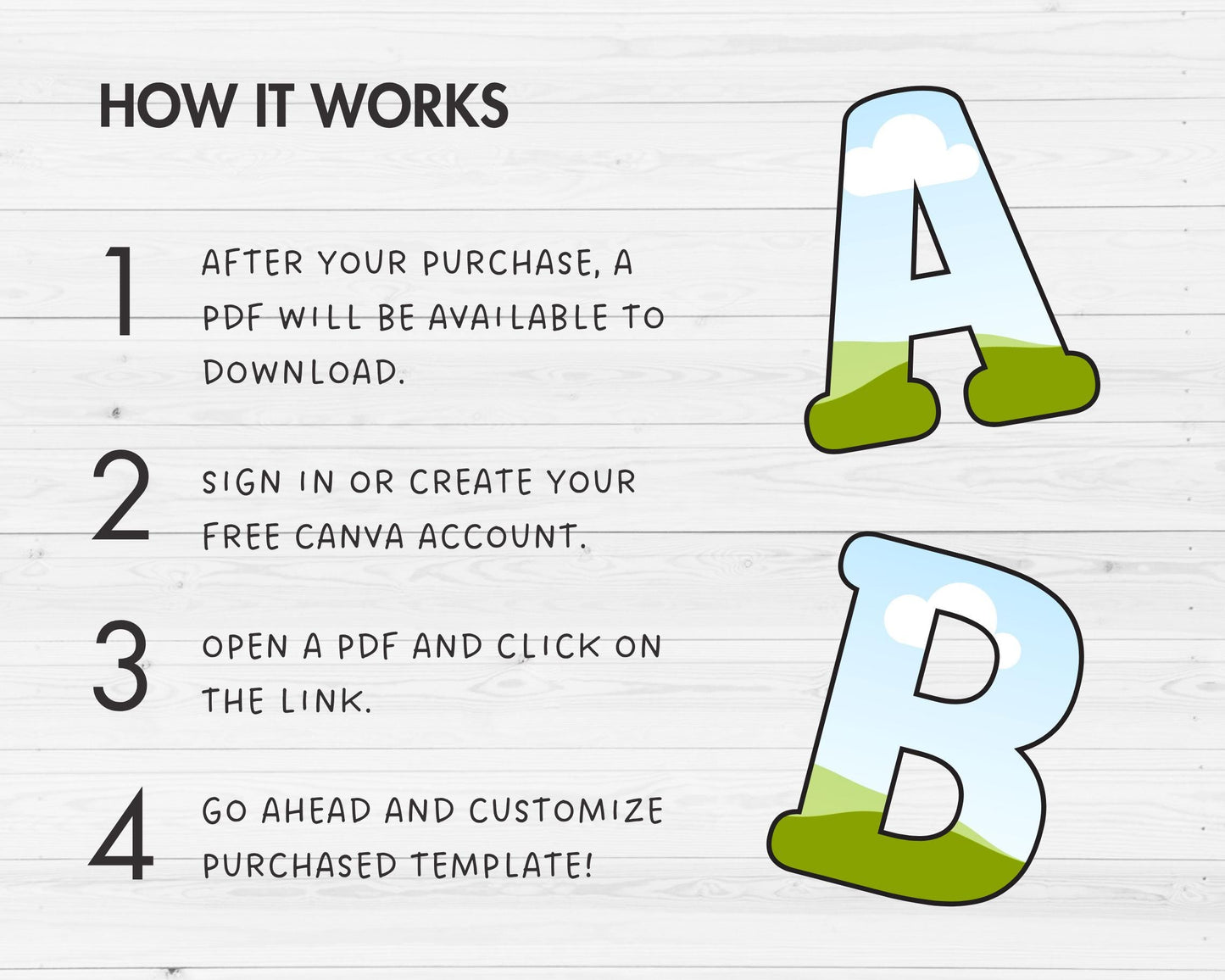 Design Your Own Sport Alphabet on Canva, Doodle Letters & Numbers Canva Template, Drag and Drop, Editable Canva Letters, Canva Frames Bundle