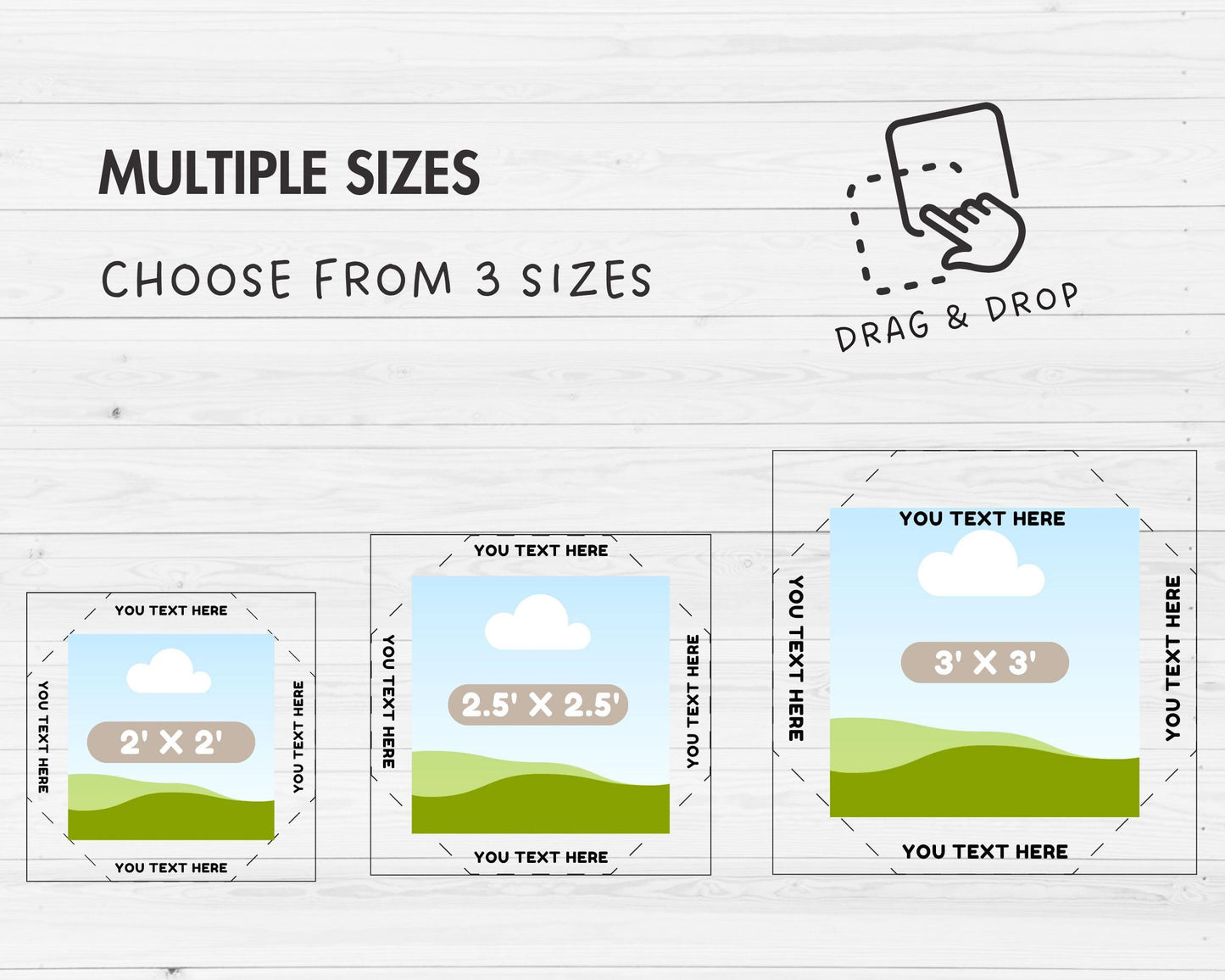 Square Fridge Magnet Editable Canva Template, Easy Drag and Drop, 2x2 Magnet Sublimation Template, Magnet Machine Template, DIY Magnet Maker