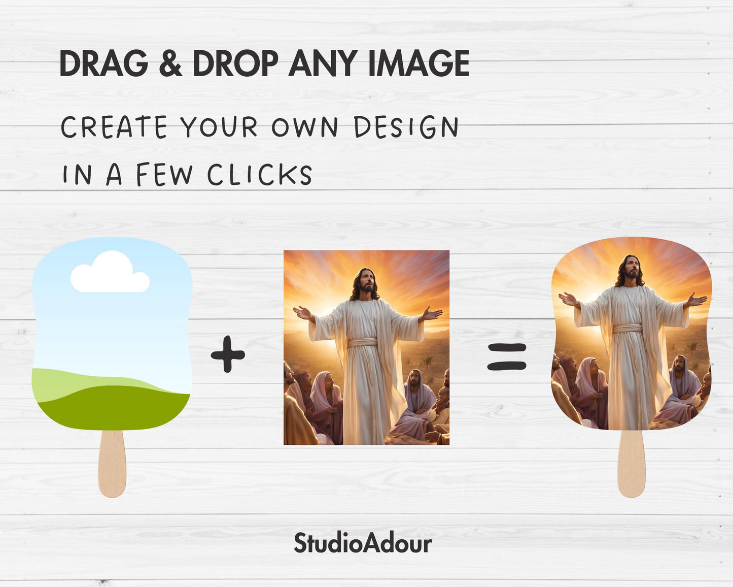 Paddle Fan Editable Canva Template, Easy Drag and Drop, Church Fan Sublimation Template, Canva Frame, Wedding Paddle Fan, Graduation Fan