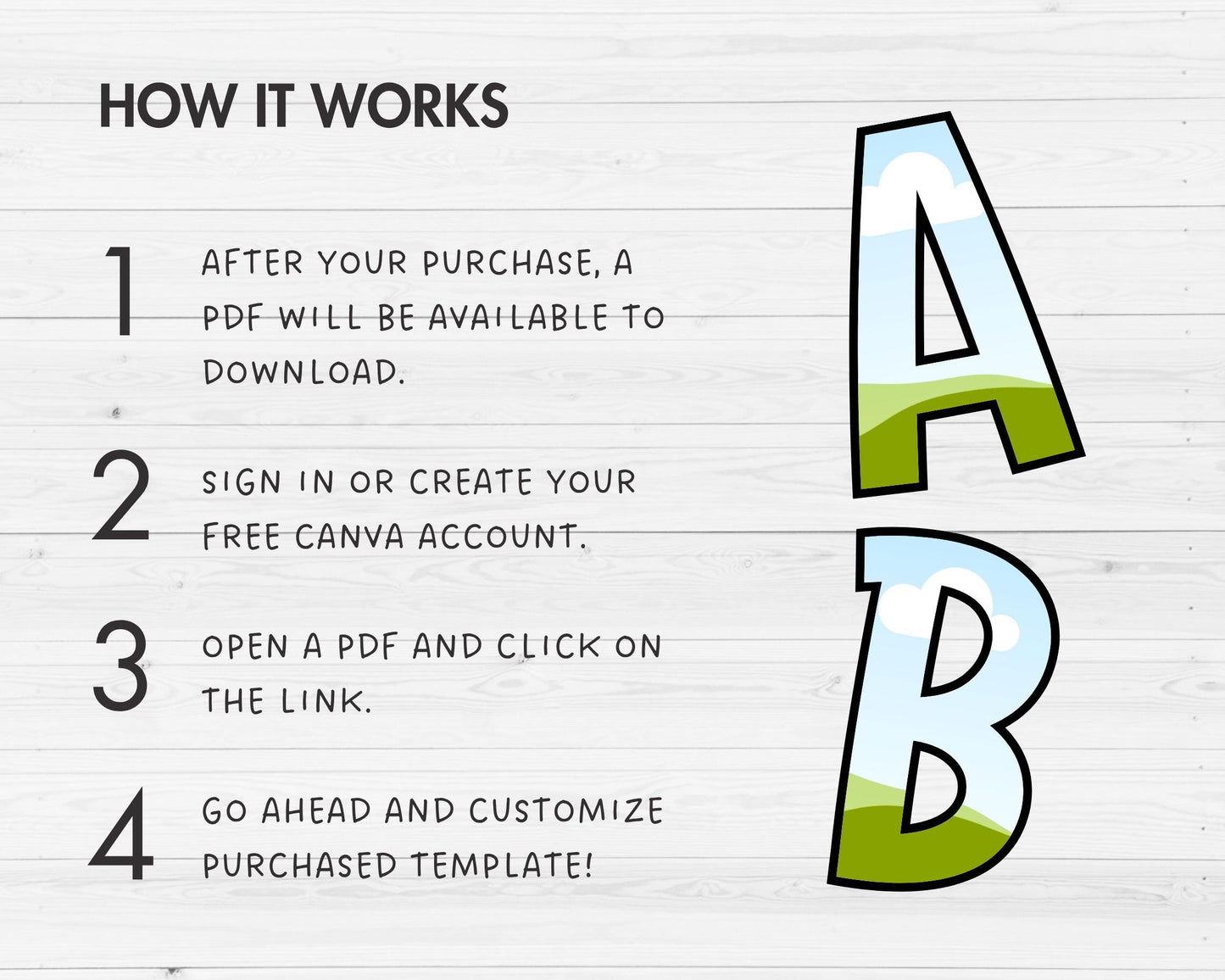 Design Your Own Doodle Letters on Canva, Doodle Alphabet Canva Template, Drag and Drop, Editable Canva Font, Canva Frames Bundle, Letter PNG