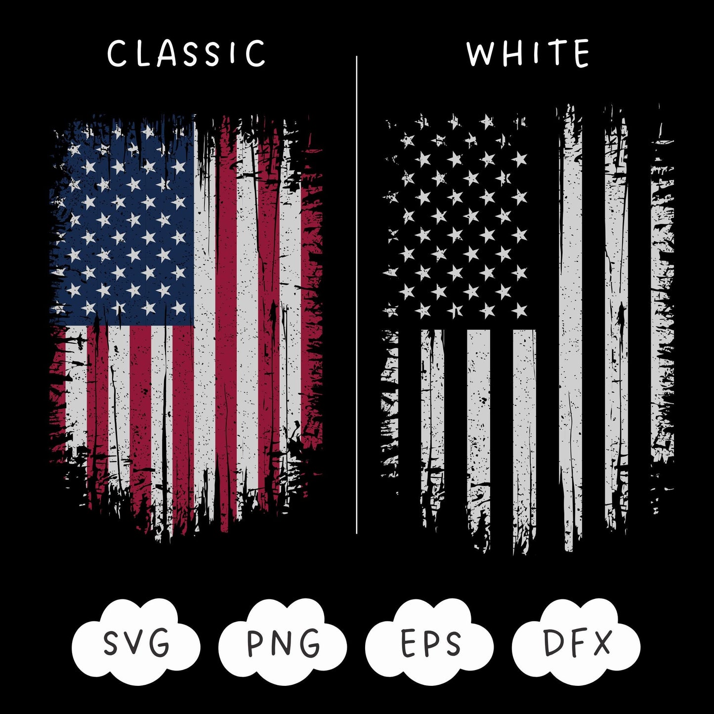 USA Flag Svg, Grunge US Flag PNG, American Flag Distressed, Patriotic Flag, Army Flag, Cricut Svg, Sublimation Design, Commercial Use