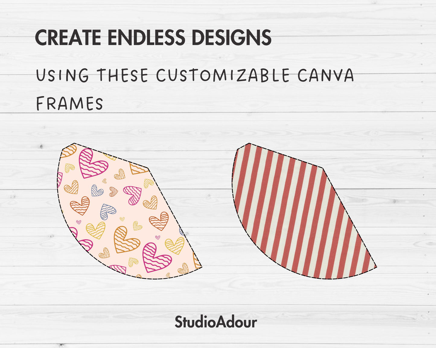Paper Cone Editable Canva Template, Drag and Drop, Birthday Cone Sublimation Template, Party Cone Hat, Candy Cone Template, DIY Treat Cone