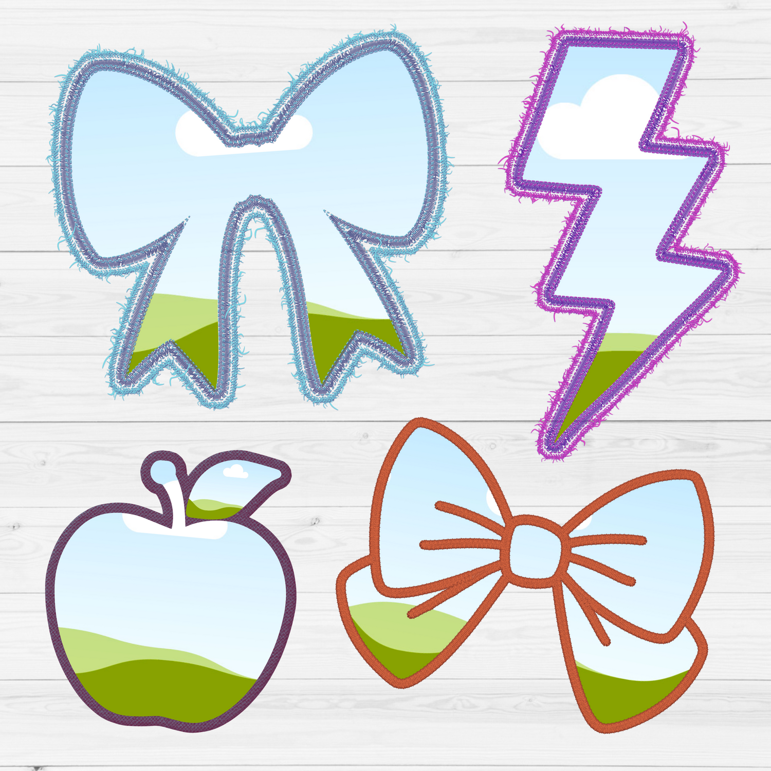 Embroidery Canva Frames