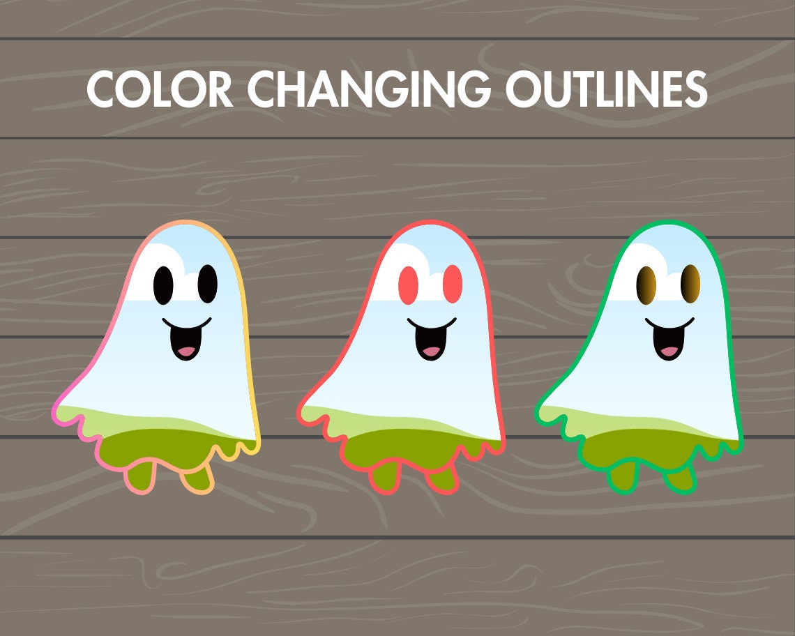 Design Your Own Retro Halloween Ghost, Ghost Canva Templates, Drag and Drop Canva Frames, Spooky Season, Halloween Clipart, Groovy Ghost