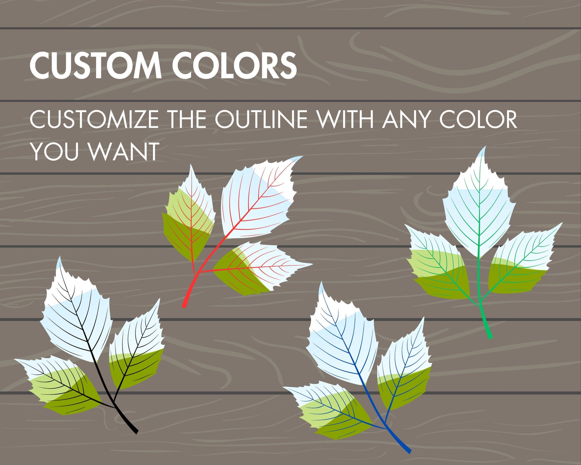 fall leaves canva frames