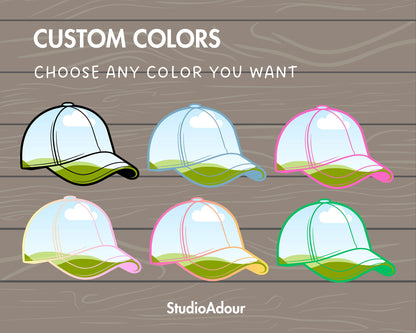 Design Your Own Baseball Cap Canva Frames, Baseball Cap Canva Template, Drag and Drop Photo, Baseball Cap Clipart, Snapback Hat, Sport Hat