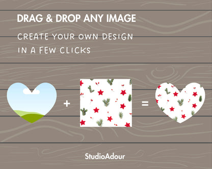 Design Your Own Bunny Canva Frames, Rabbit Silhouette, Canva Frames Bundle, Drag and Drop Photo, Bunny Sticker, Easter Bunny, Bunny Clipart