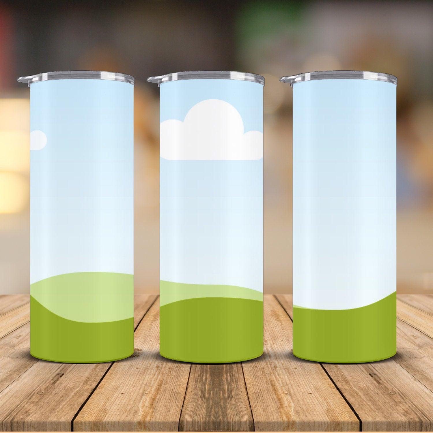 20 Oz Skinny Tumbler Mockup, Transparent Tumbler Mockup Canva, Full Wrap Tumbler Canva Template, Realistic Tumbler Mock, Easy Drag and Drop