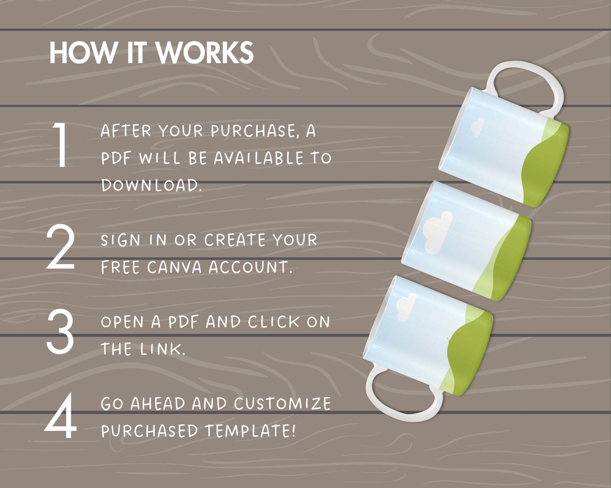 11 Oz Mug Canva Mockup, Full Wrap Mug Canva Frame, Drag and Drop, Editable 11oz Coffee Mug Mockup, Mug Canva Template, Sublimation Designs