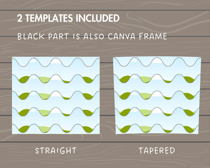 Design Your Own Waves Burst Tumbler Template, 20oz Straight Skinny Tumbler Canva Template, Drag and Drop, Wavy Seamless Tumbler Wrap