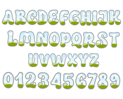 Design Your Own Faux Embroidery Letters, Retro Letters, Groovy Canva Letters, Stitch Alphabet Canva Template, Drag and Drop, Canva Frames