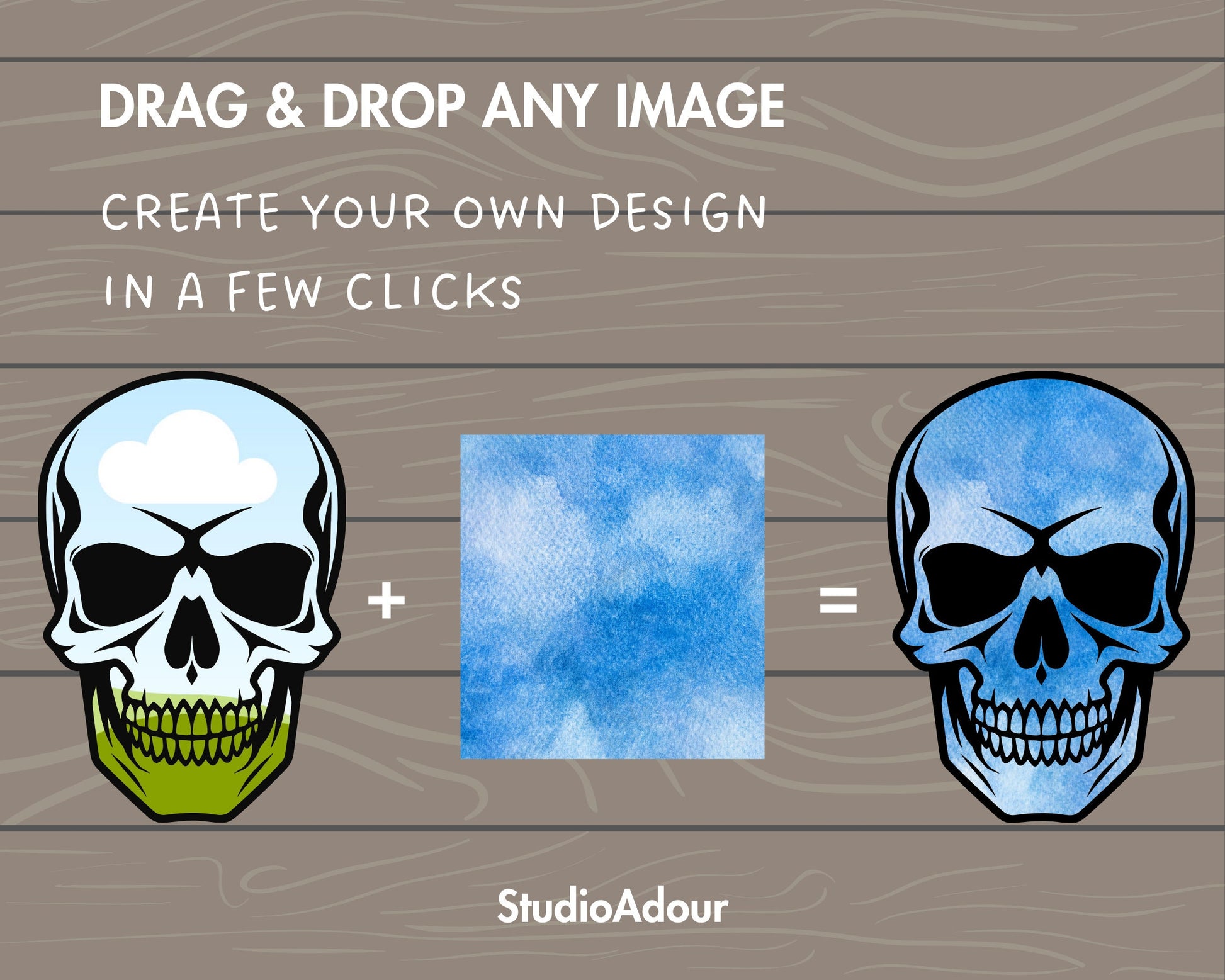 Design Your Own Skull Head on Canva, Editable Skull Canva Template, Drag and Drop Photo, Skull Clipart, Halloween Skull, Skull Bundle Canva