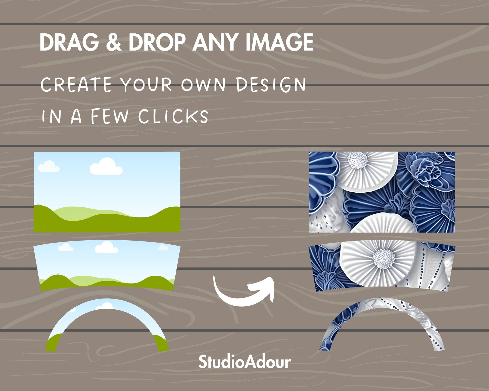 Design Your Own 40oz Tumbler Wrap, Quencher Tumbler Canva Template, Drag and Drop, Sublimation Design, Tumbler Sublimation Template, 40oz