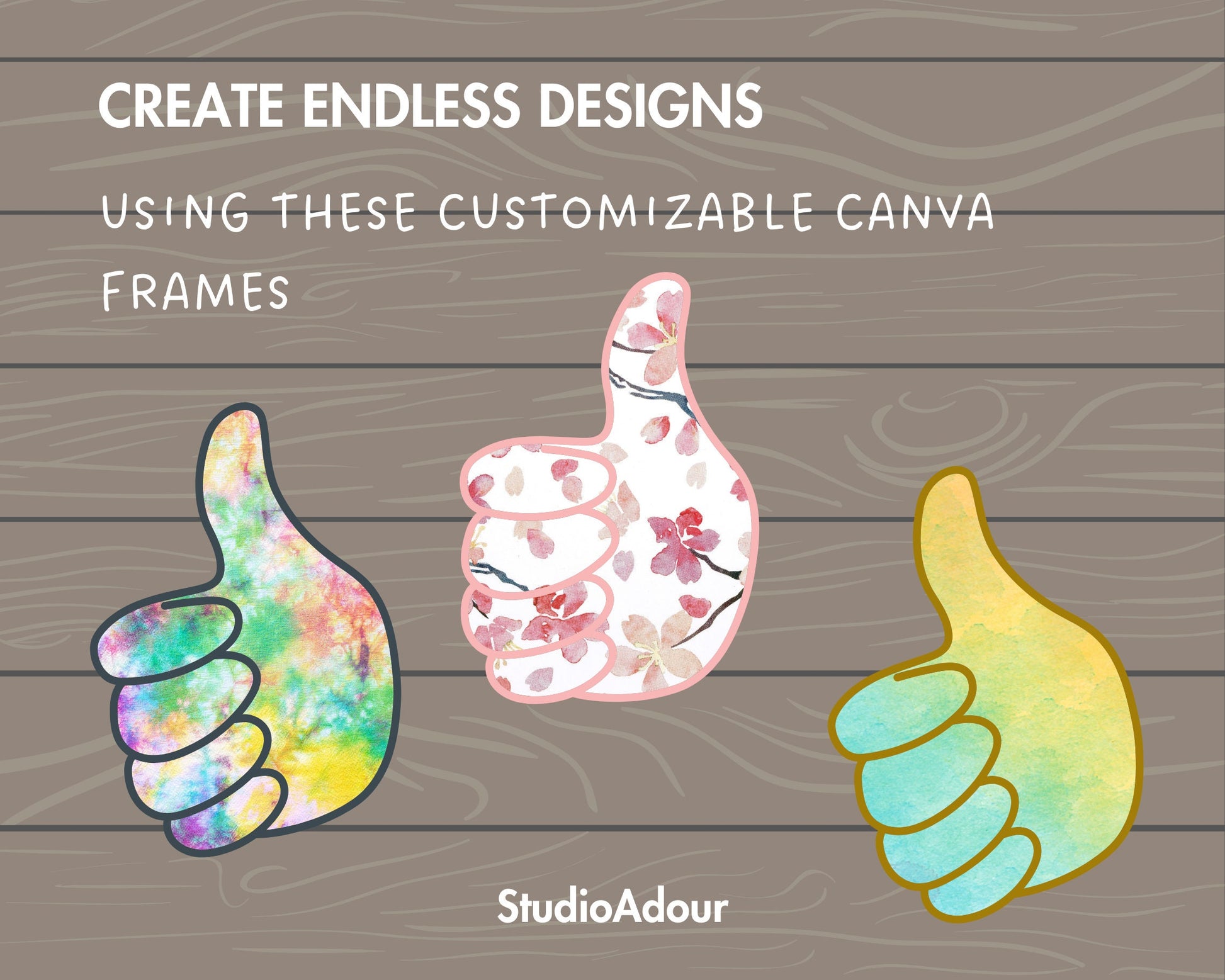 Design Your Own Hand Sign on Canva, Doodle Hand Canva Template, Drag and Drop Canva Frames, Cartoon Hand Gestures, Canva Hands Template