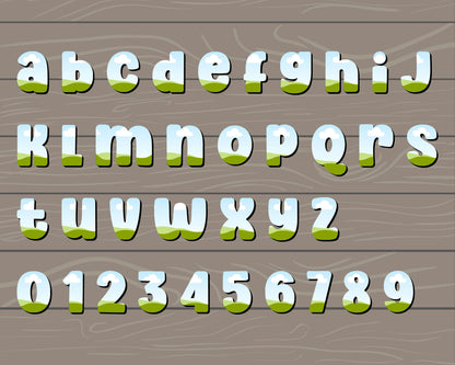 Design Your Own Doodle Letters on Canva, Doodle Alphabet Canva Template, Drag and Drop, Editable Canva Alphabet, Canva Frames Bundle, DIY