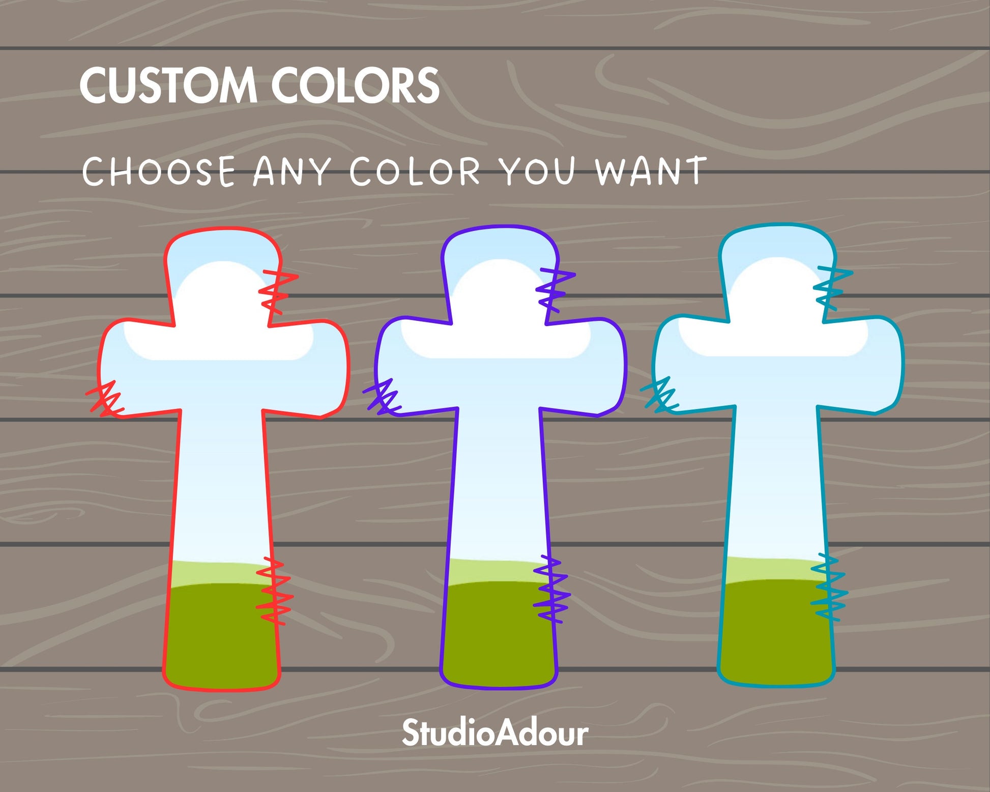 Design Your Own Doodle Cross on Canva, Religious Cross Canva Template, Easy Drag and Drop, Cross Bundle, Old Rugged Crosses