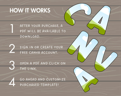Design Your Own Doodle Letters on Canva, Doodle Alphabet Canva Template, Drag and Drop, Editable Canva Font, Canva Frames Bundle, Letter PNG