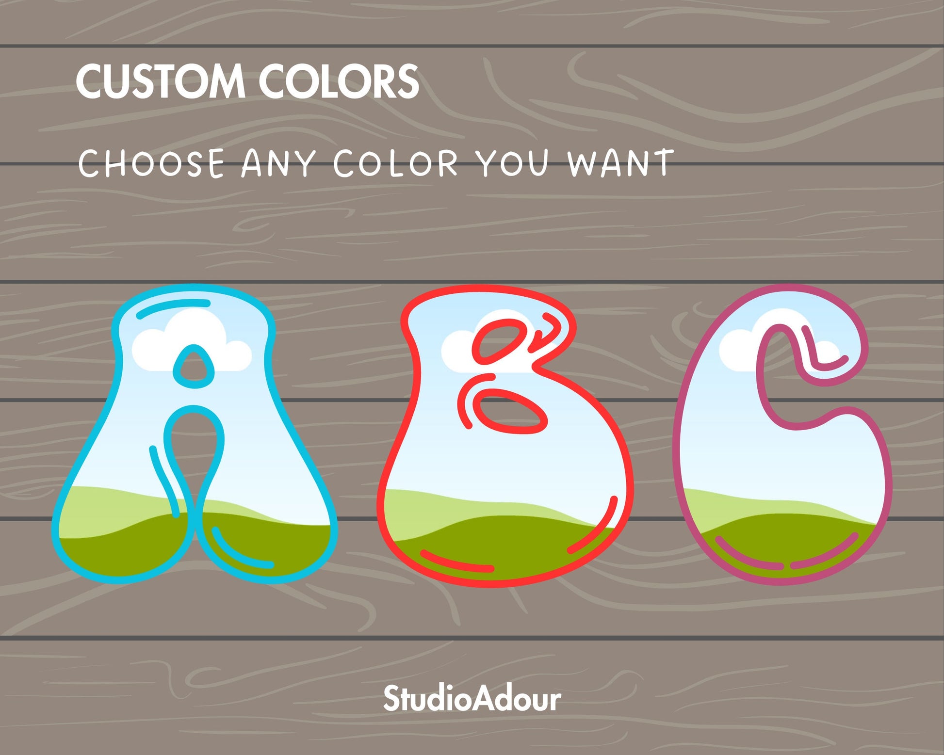 Design Your Own Groovy Alphabet on Canva, Groovy Letters and Numbers Canva Template, Editable Retro Letters , Drag and Drop, Vintage Letters