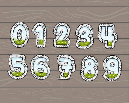 Design Your Own Dalmatian Dots Letters, Dalmatian Alphabet Canva Template, Drag and Drop, Canva Frames, Dalmatian Spots Letters & Numbers