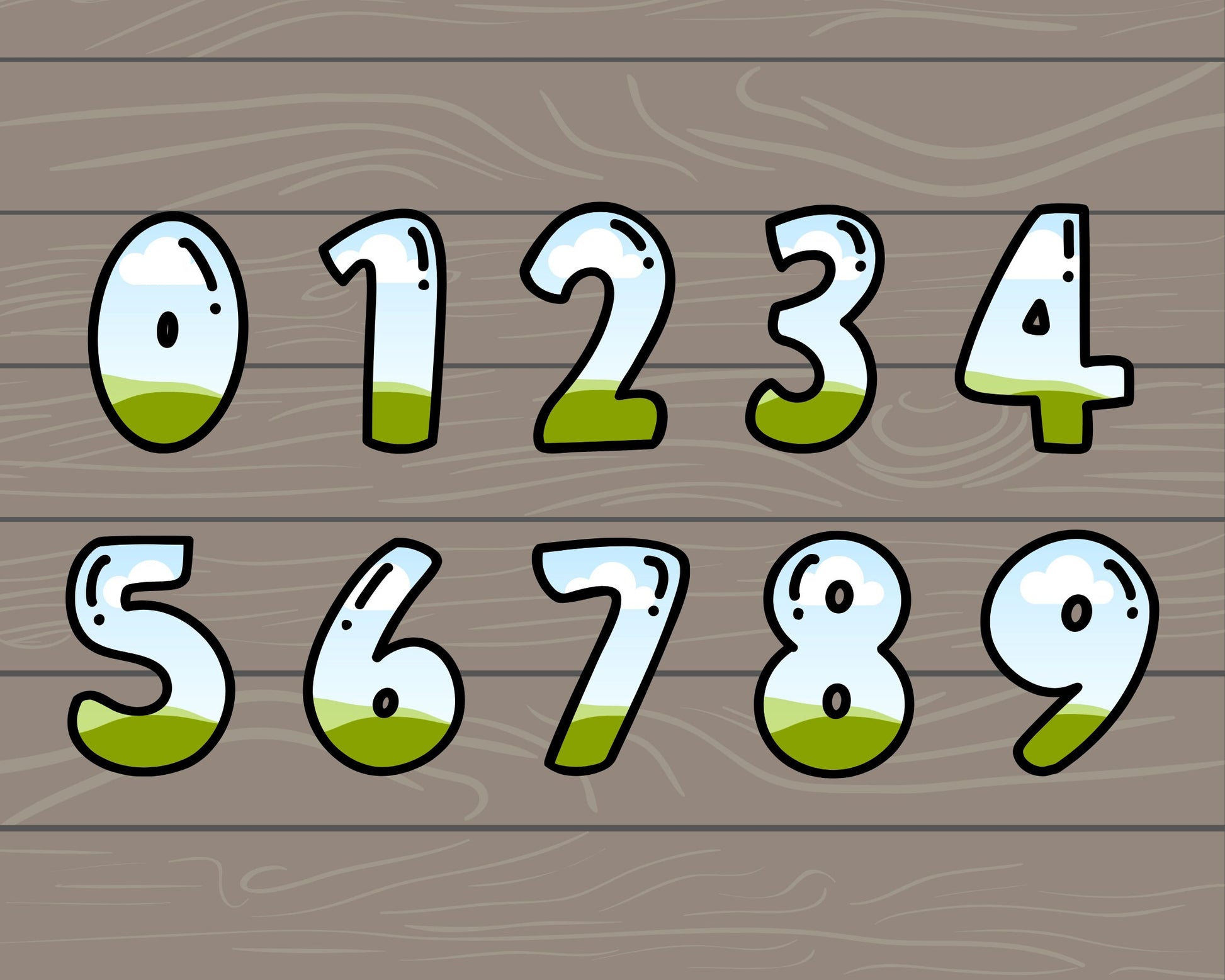 Design Your Own Doodle Alphabet on Canva, Uppercase Doodle Letters & Numbers Canva Template, Drag and Drop, Editable Canva Doodle Alphabet