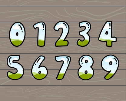 Design Your Own Doodle Alphabet on Canva, Uppercase Doodle Letters & Numbers Canva Template, Drag and Drop, Editable Canva Doodle Alphabet