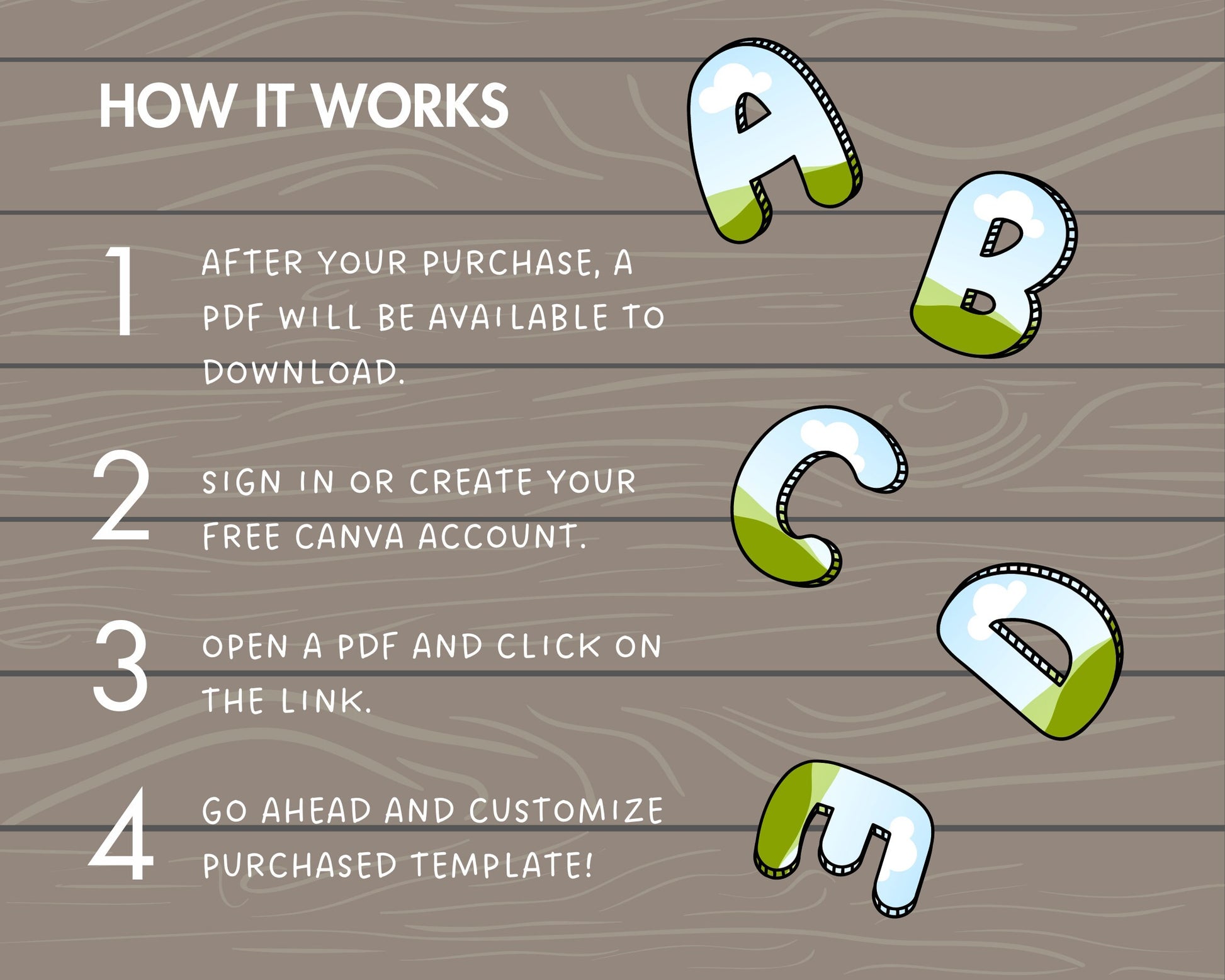 Design Your Own Doodle Alphabet on Canva, Doodle Letters Canva Template, Drag and Drop, Editable Letters , DIY Alphabet, Canva Frames Bundle