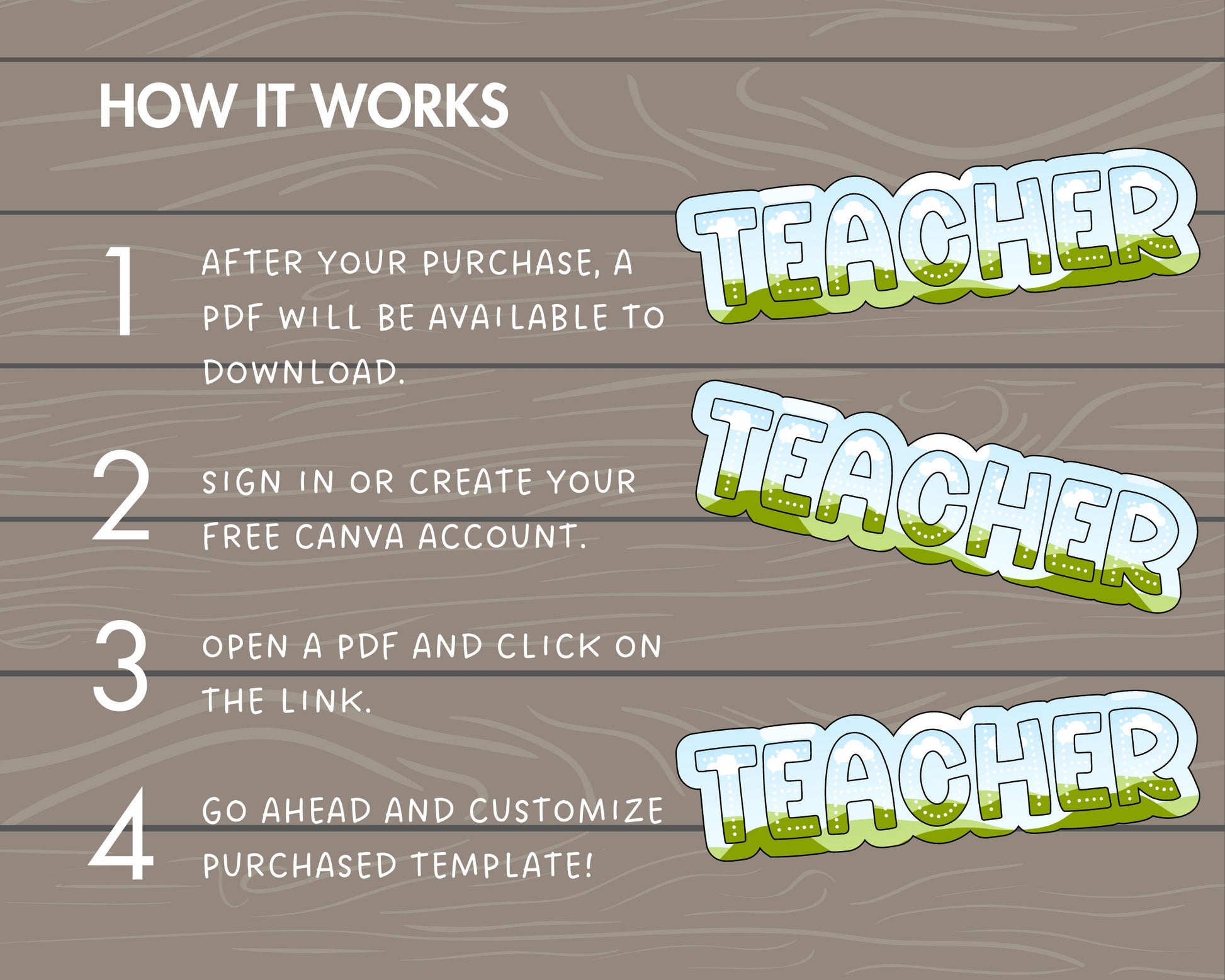Design Your Own Teacher Design, Teacher Design Template, Drag and Drop Canva Frame, Editable Canva Frame, Colorful Teacher, School Spirit