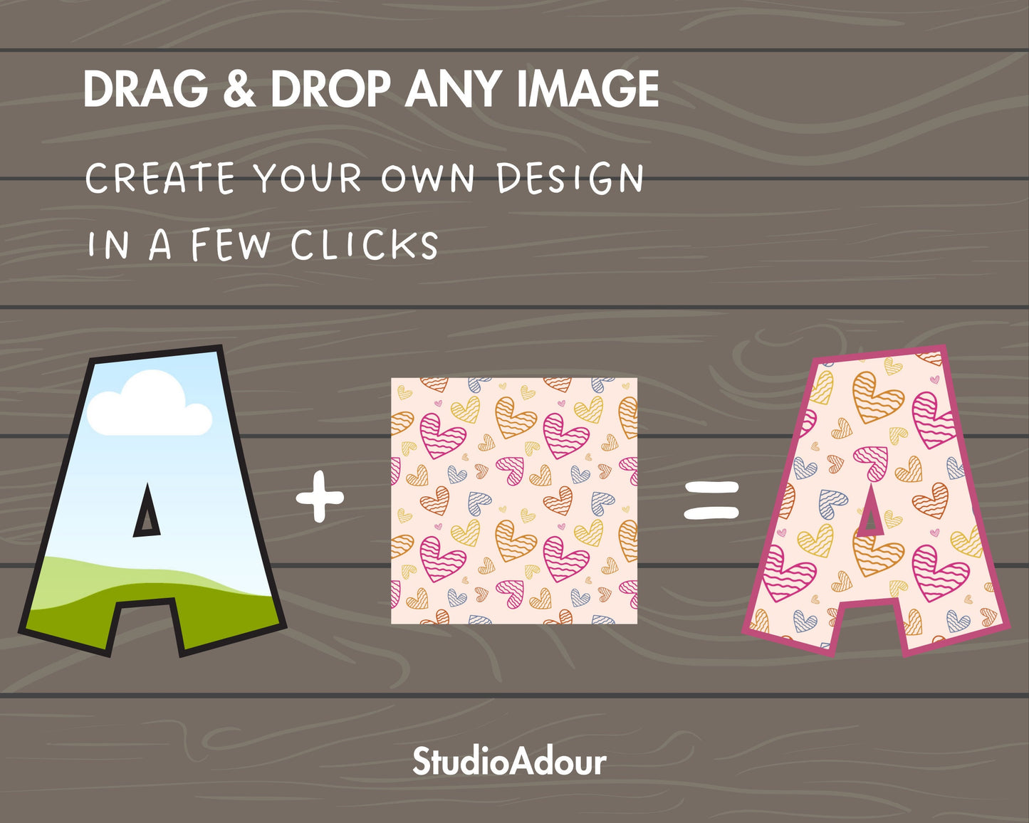 Design Your Own Comic Letters on Canva, Cartoon Alphabet Canva Template, Drag and Drop, Editable Canva Retro Alphabet, Canva Frames Bundle