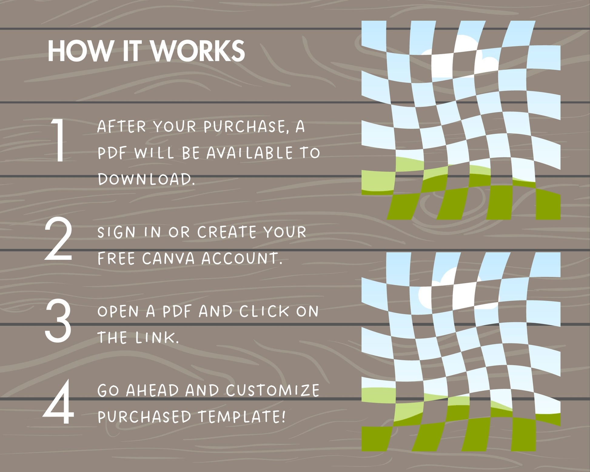 Design Your Own Checkered Canva Frames, Check Background Canva Template, Drag and Drop, Seamless Checkered Pattern, Checkered Bundle