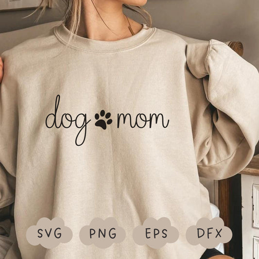 Dog Mom Svg, Dog Mama Shirt PNG, Dog Lover Svg, Dog Mother Svg, Dog Paw SVG, Dog Mom Club, Cricut Svg, Fur Mom SVG, Commercial Use