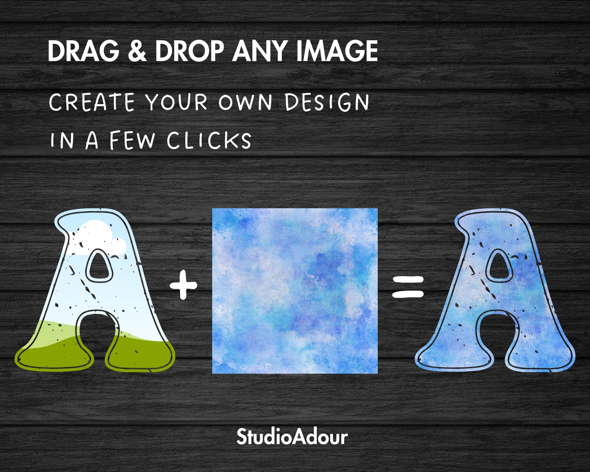 Design Your Own Groovy Distressed Alphabet on Canva, Retro Canva letters, Drag and Drop, Editable Canva Letters & Numbers, Grunge Alphabet