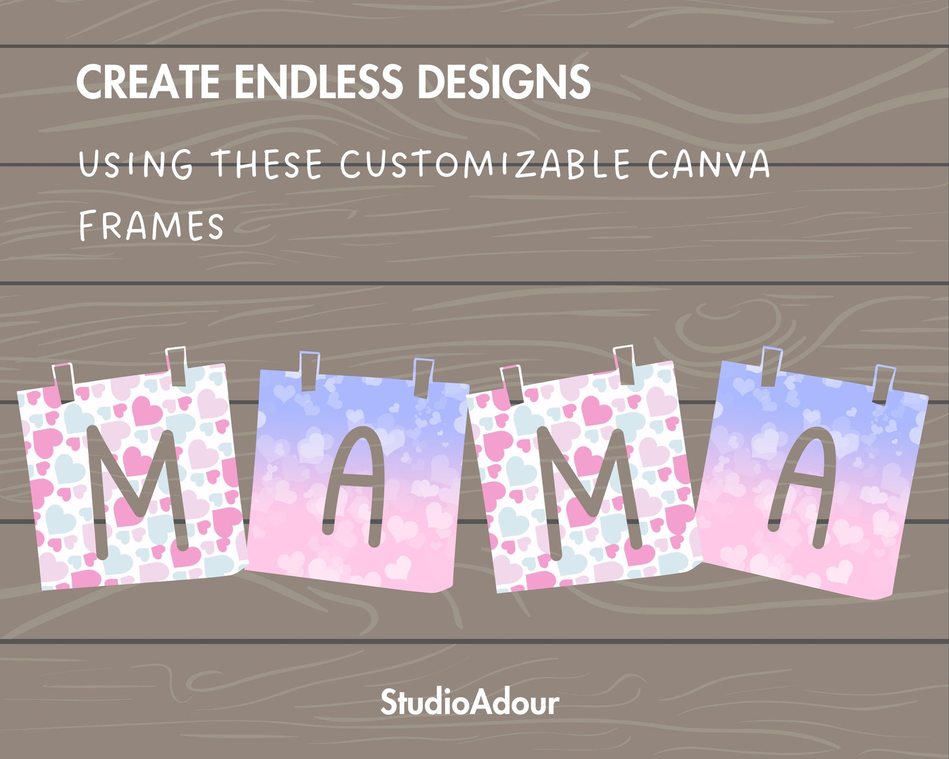 Design Your Own Stich Patch Letters on Canva, Doodle Letters Canva Frames Bundle, Canva Letters Template, Drag and Drop, Pin Notes Alphabet