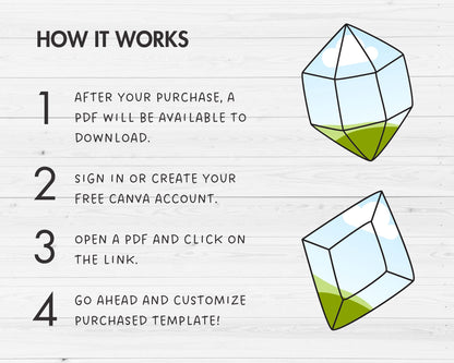 Design Your Own Gemstones Canva Frames, Diamond Canva Template, Canva Frames Bundle, Gems Clipart, Precious Stone, Sublimation Design