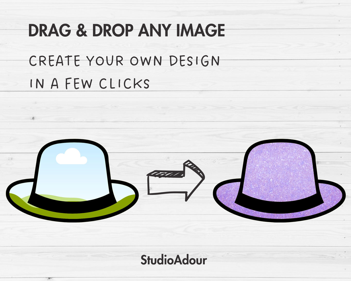 Design Your Own Hats, Canva Frames Bundle, Classic Hat Canva Template, Drag and Drop, Editable Fedora Hat, Gentleman Hat, Gangster Hats
