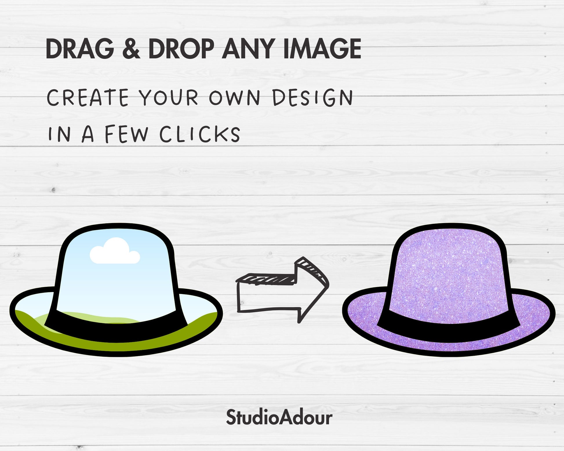 Design Your Own Hats, Canva Frames Bundle, Classic Hat Canva Template, Drag and Drop, Editable Fedora Hat, Gentleman Hat, Gangster Hats