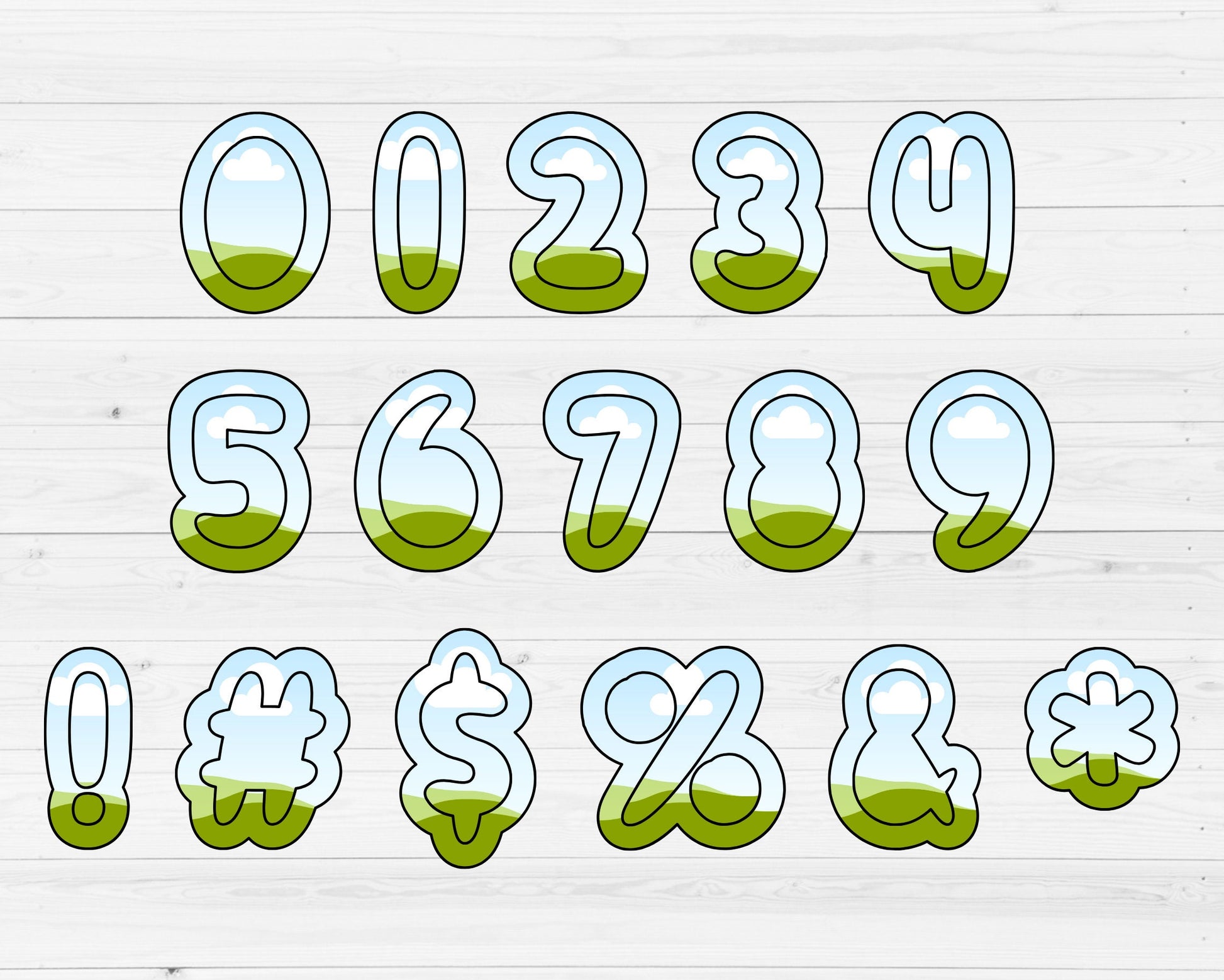 Design Your Own Uppercase Letters & Numbers Canva Frames, Doodle Alphabet Canva Template, Easy Drag and Drop, Sublimation Design Letters PNG