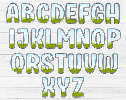 Digital Stitch Canva Letters, Faux Embroidery Applique Letters & Numbers, Canva Frames Bundle, Drag and Drop, Canva Alphabet PNG, Duotone