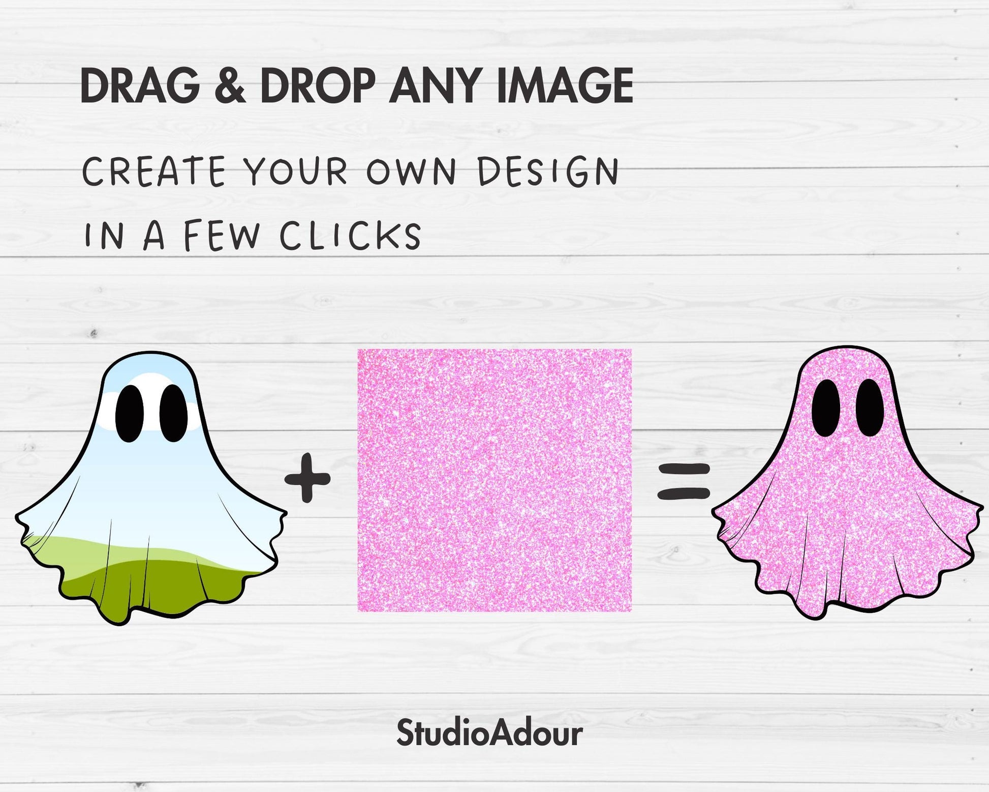 Design Your Own Retro Halloween Ghost, Ghost Canva Template, Drag and Drop, Ghost Canva Frames, Spooky Season, Halloween Ghost, Groovy Ghost