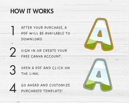 Design Your Own Doodle Letters and Numbers, Faux Embroidery Alphabet, Uppercase & Lowercase Letters, Stitch Canva Letters, Drag and Drop