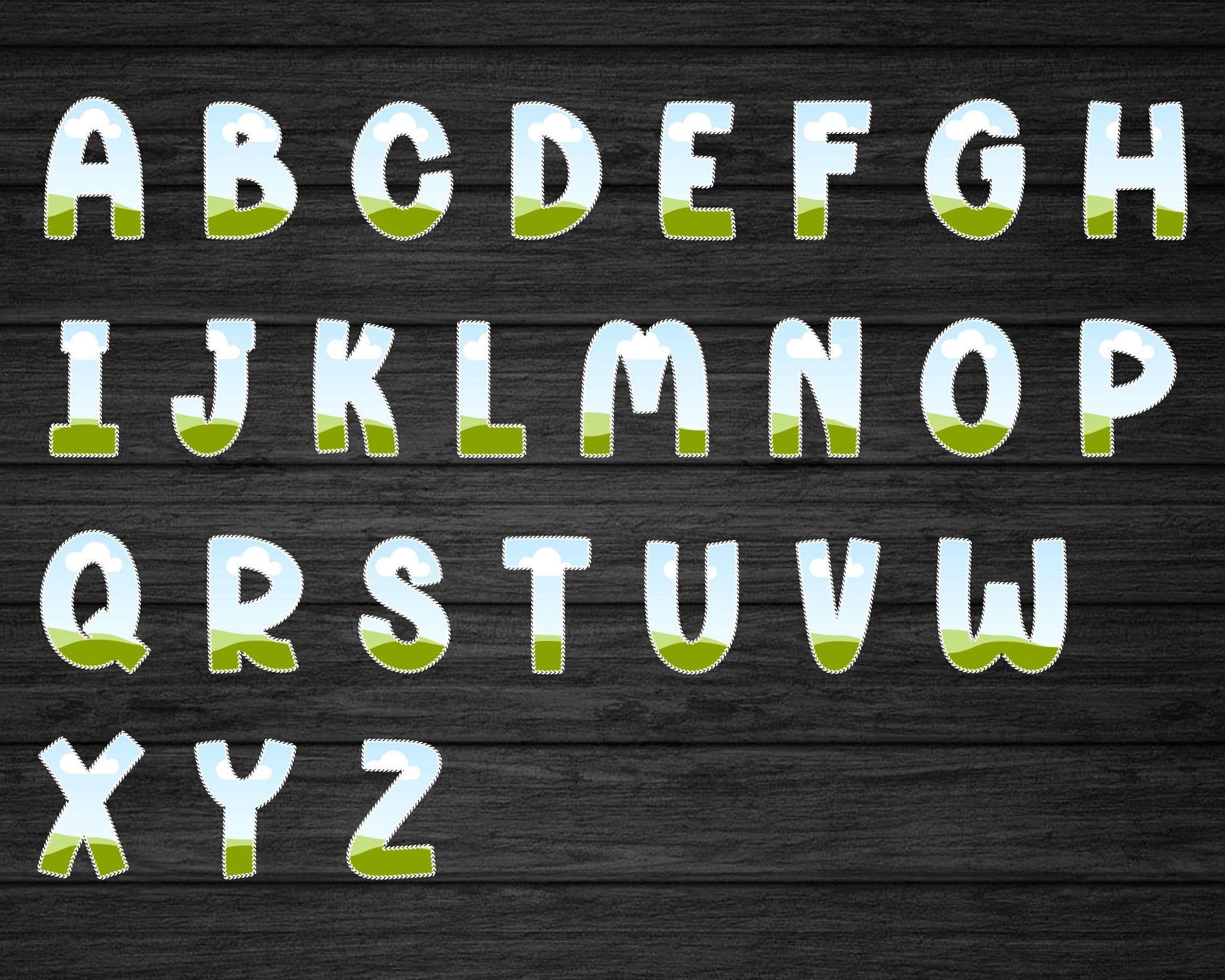 Design Your Own Heart Letters, Heart Alphabet Canva Template, Drag and Drop, Canva Frames Bundle, Doodle Letters & Numbers, Heart Font #90